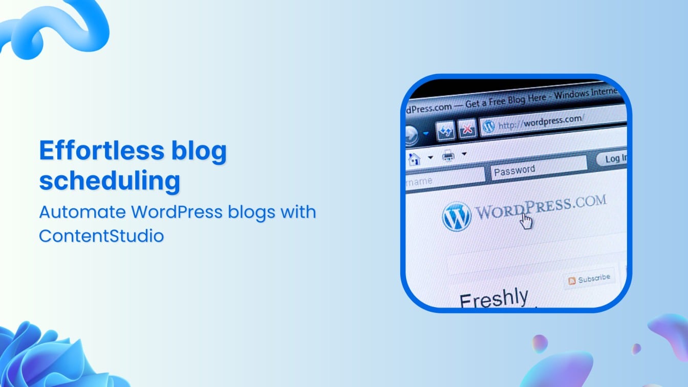 how to schedule a blog post on wordpress