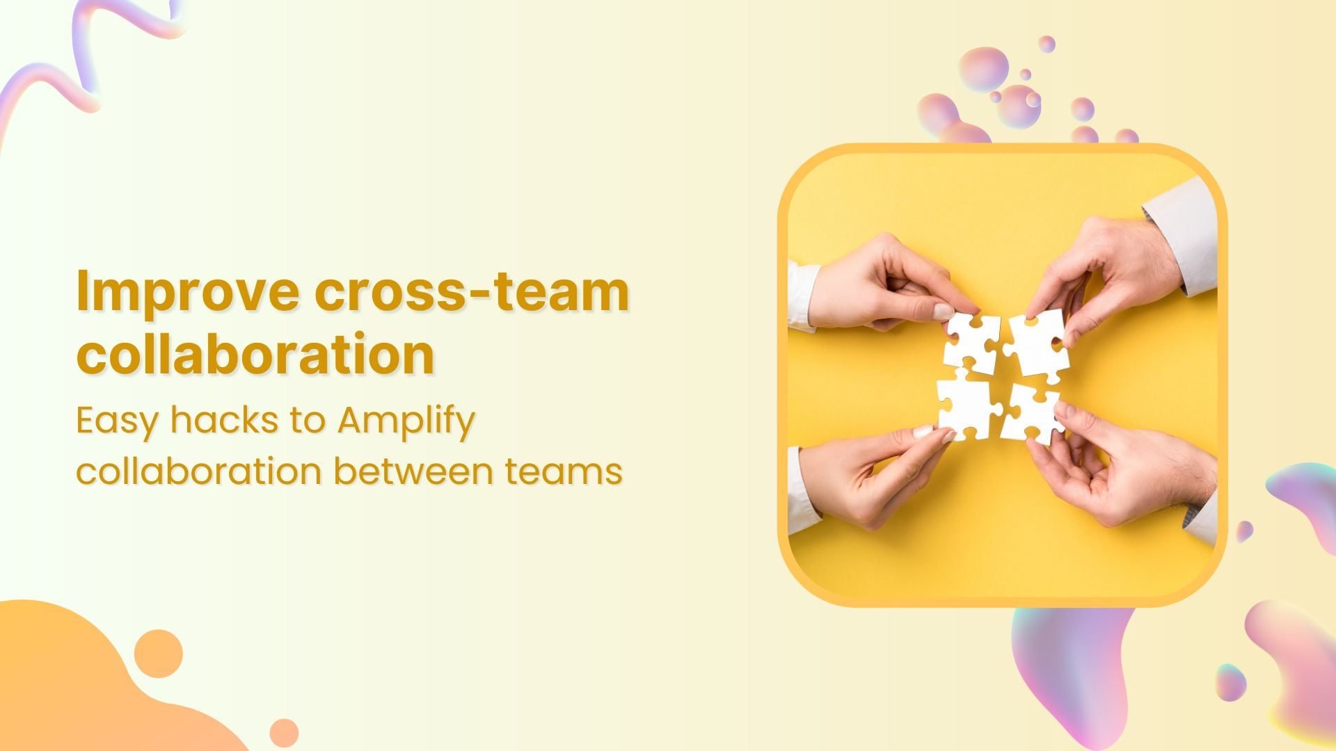 cross-team collaboration