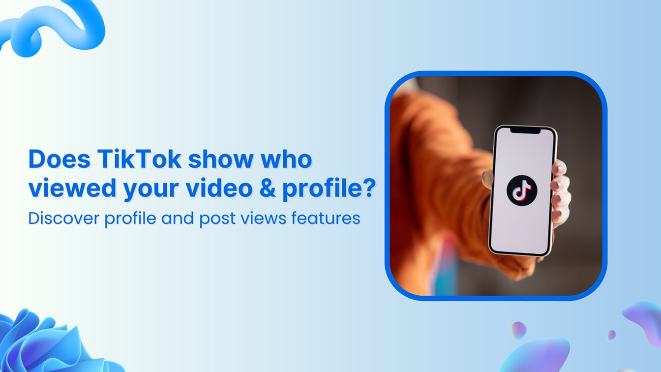 Does TikTok show who viewed your video & profile