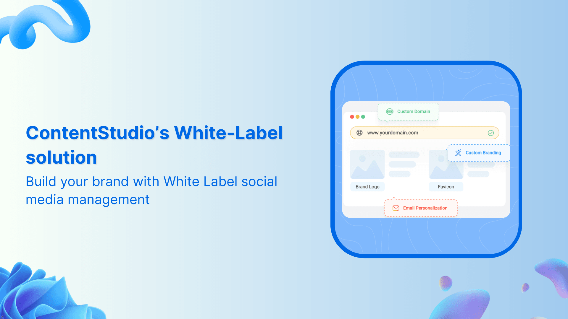 ContentStudio’s White-Label solution