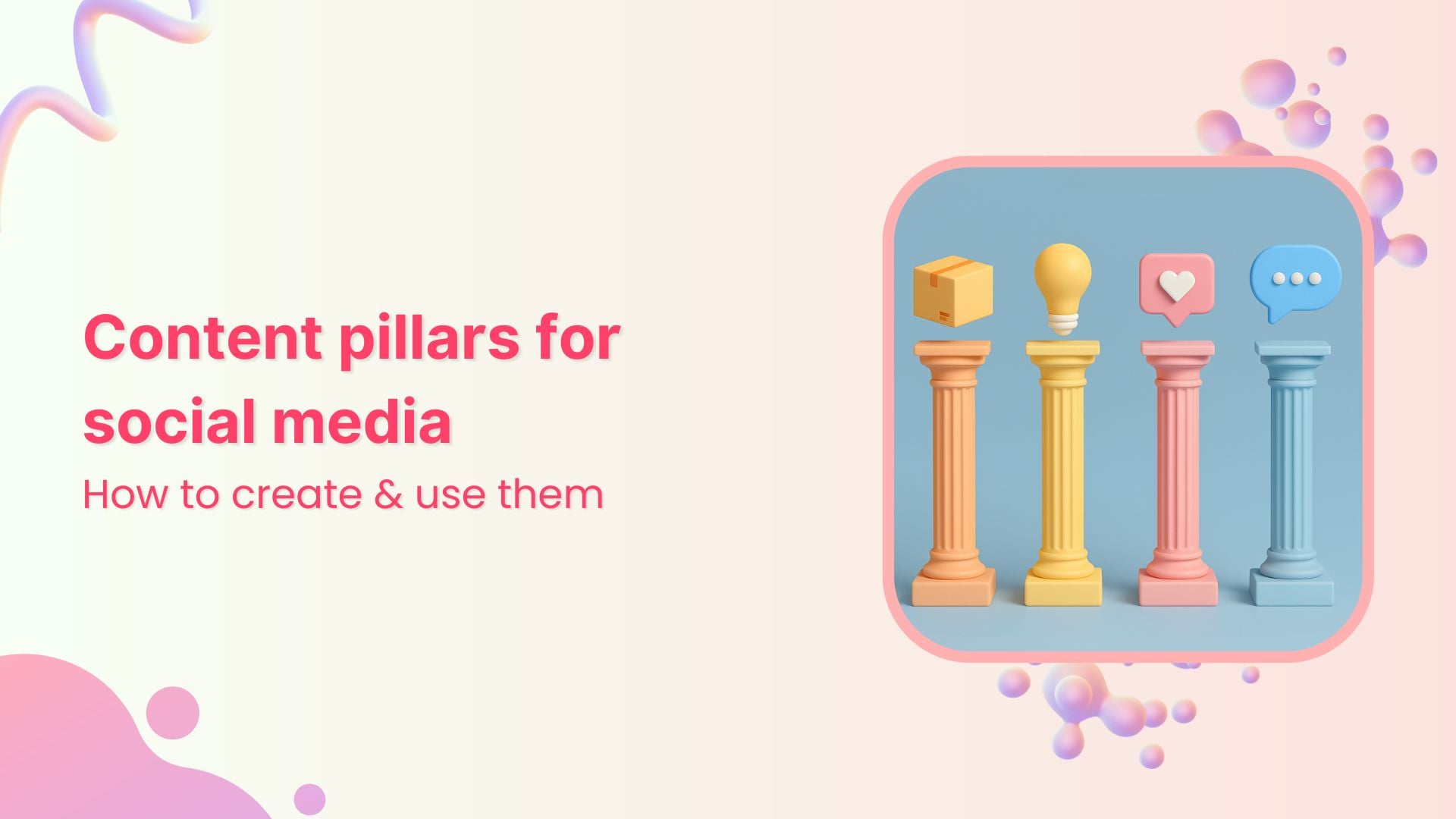 content pillars for social media