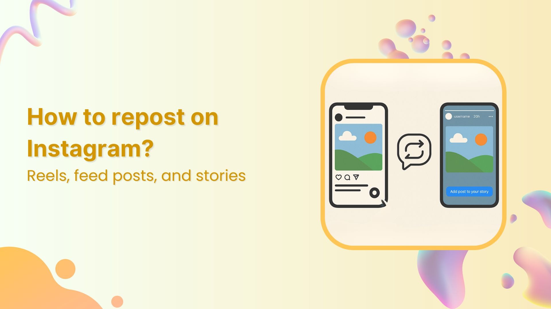 how to repost on Instagram