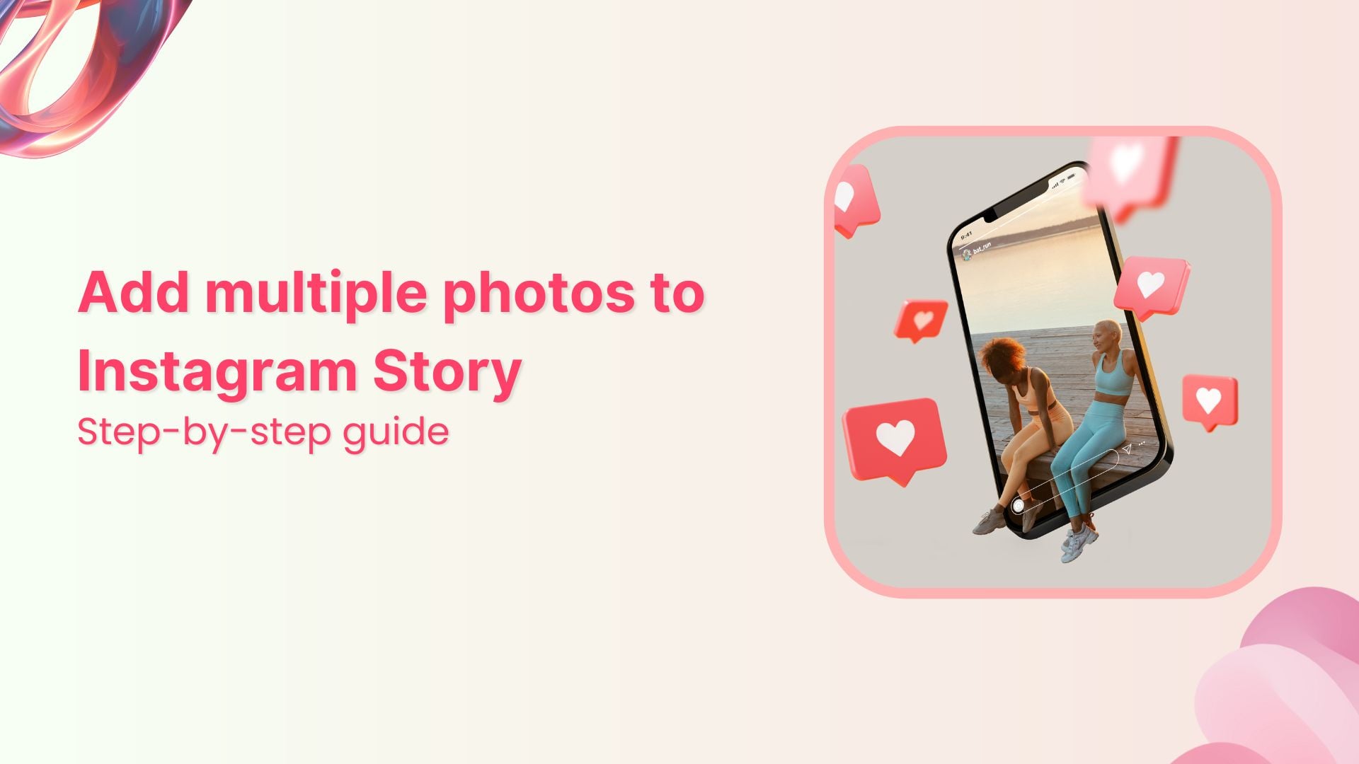 How to add multiple photos to Instagram Story