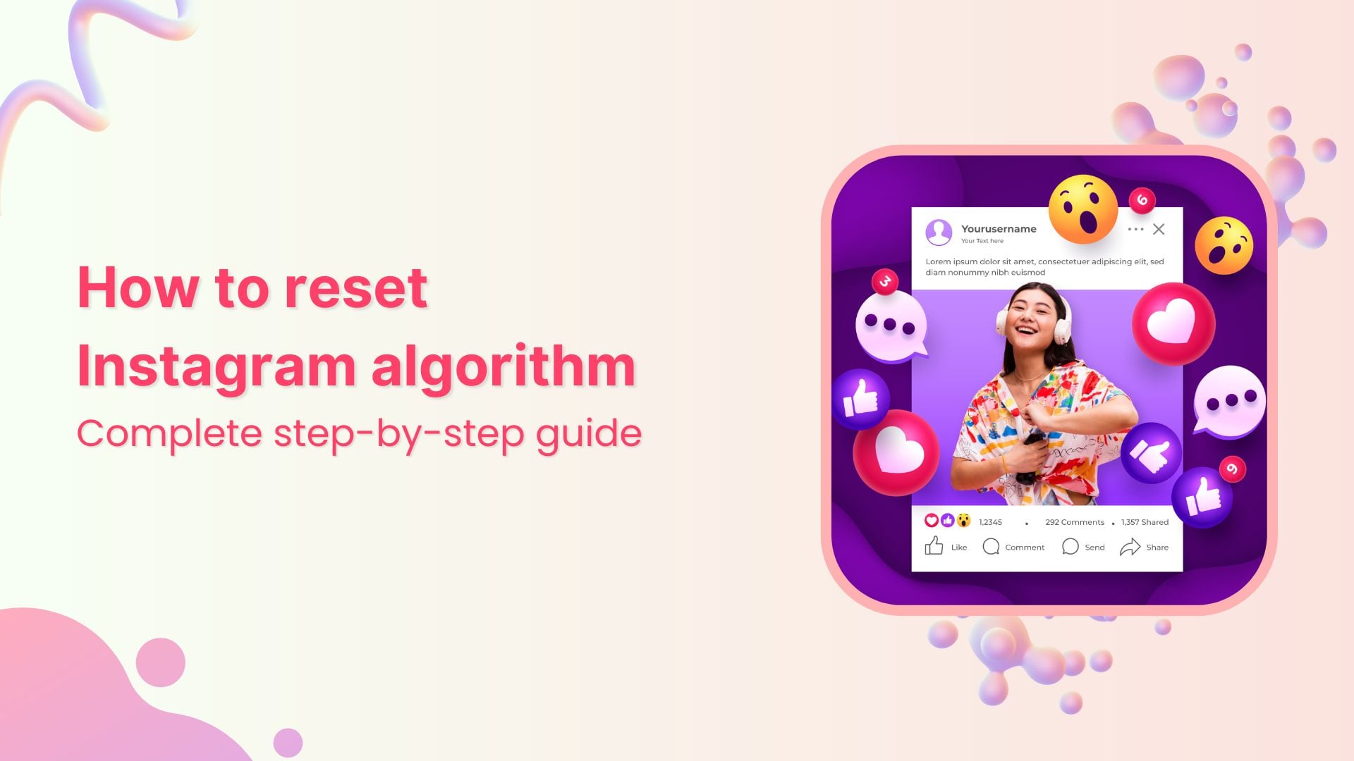 Reset Instagram algorithm
