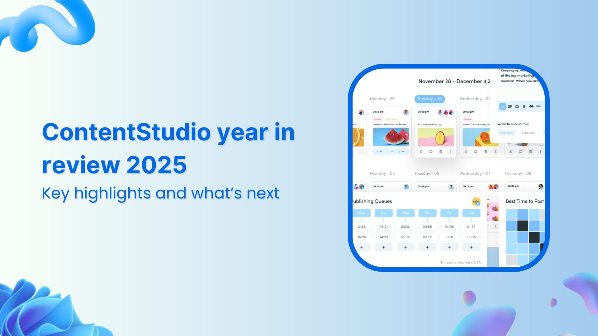 ContentStudio year in review 2025