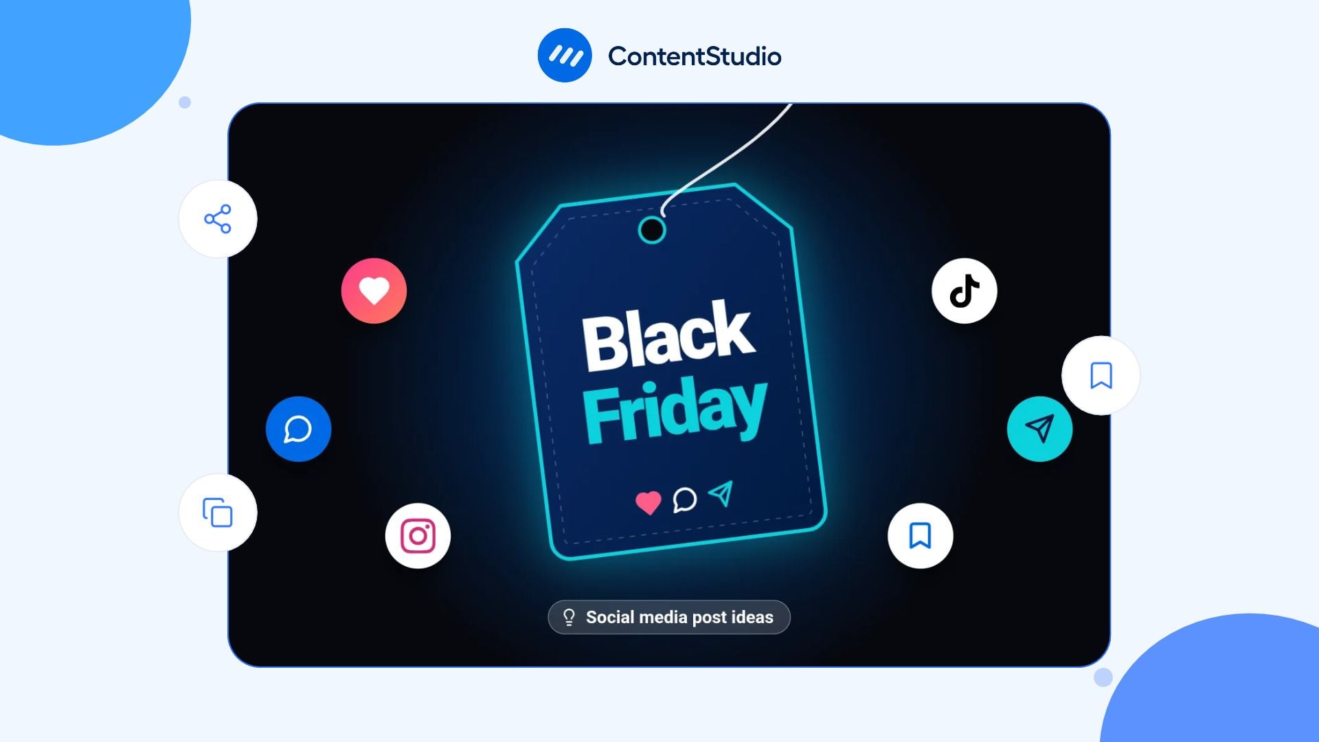 Black Friday social media post ideas