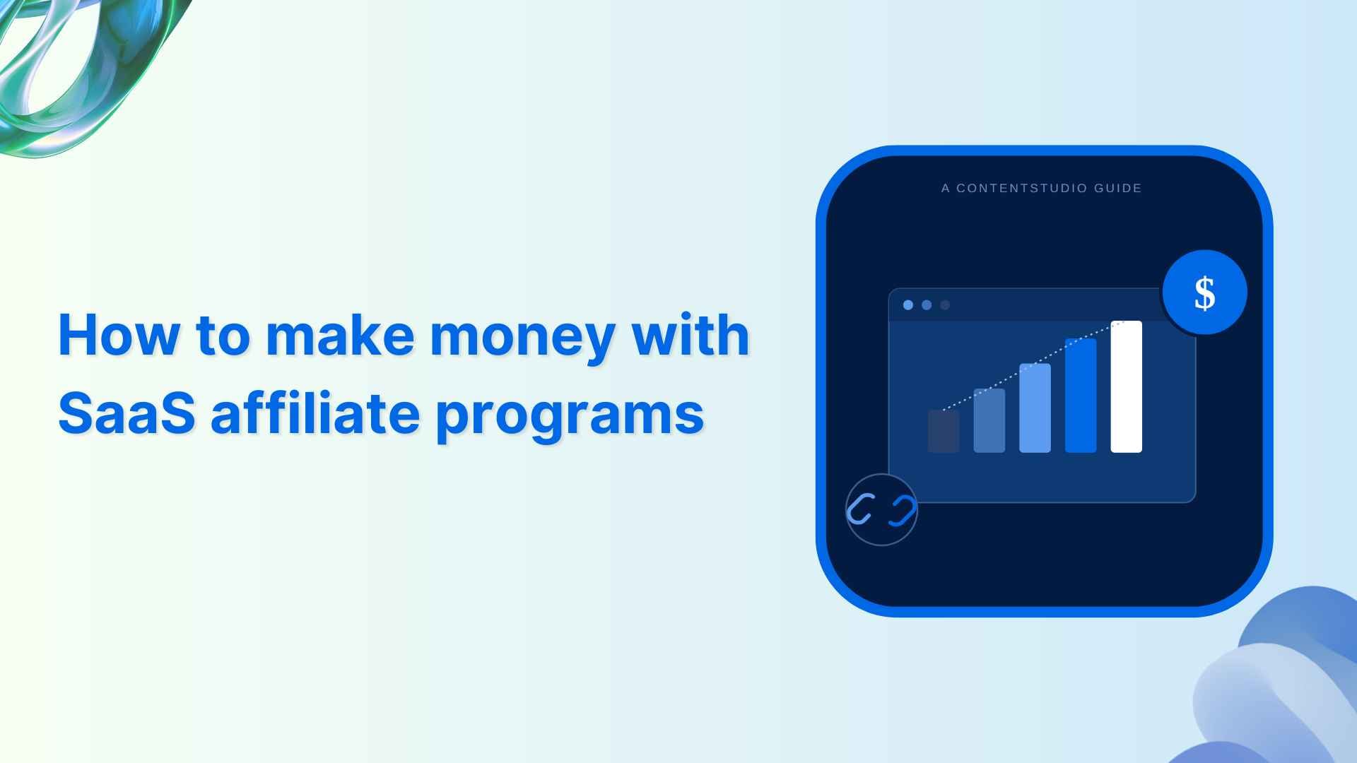 How to make money with SaaS affiliate programs