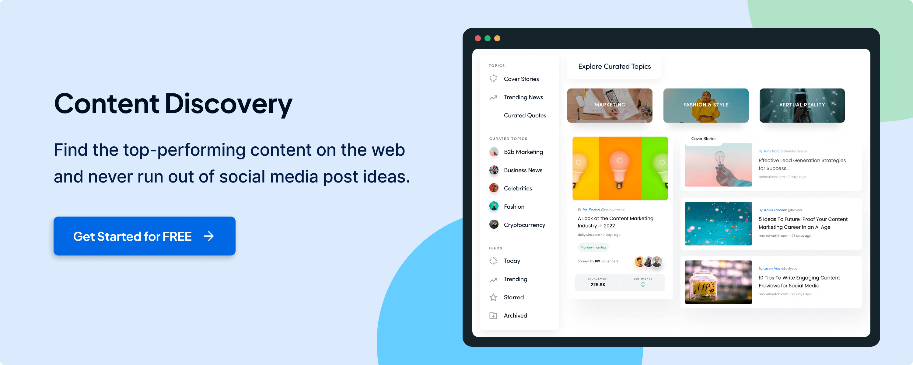 Try ContentStudio for FREE