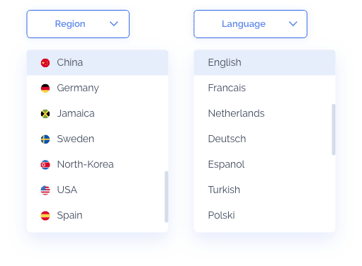 regions and languages - epicbeat alternative