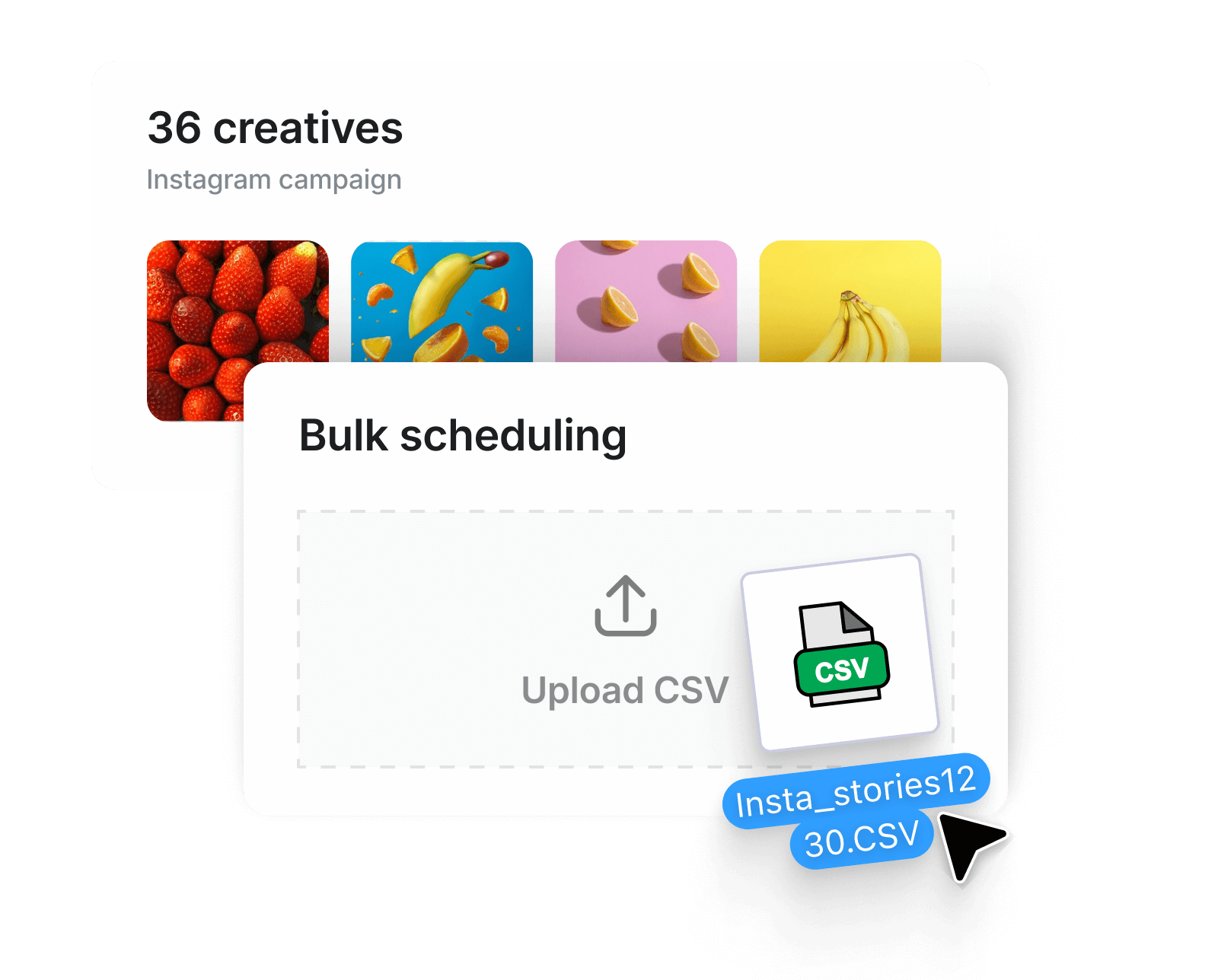 Bulk scheduling