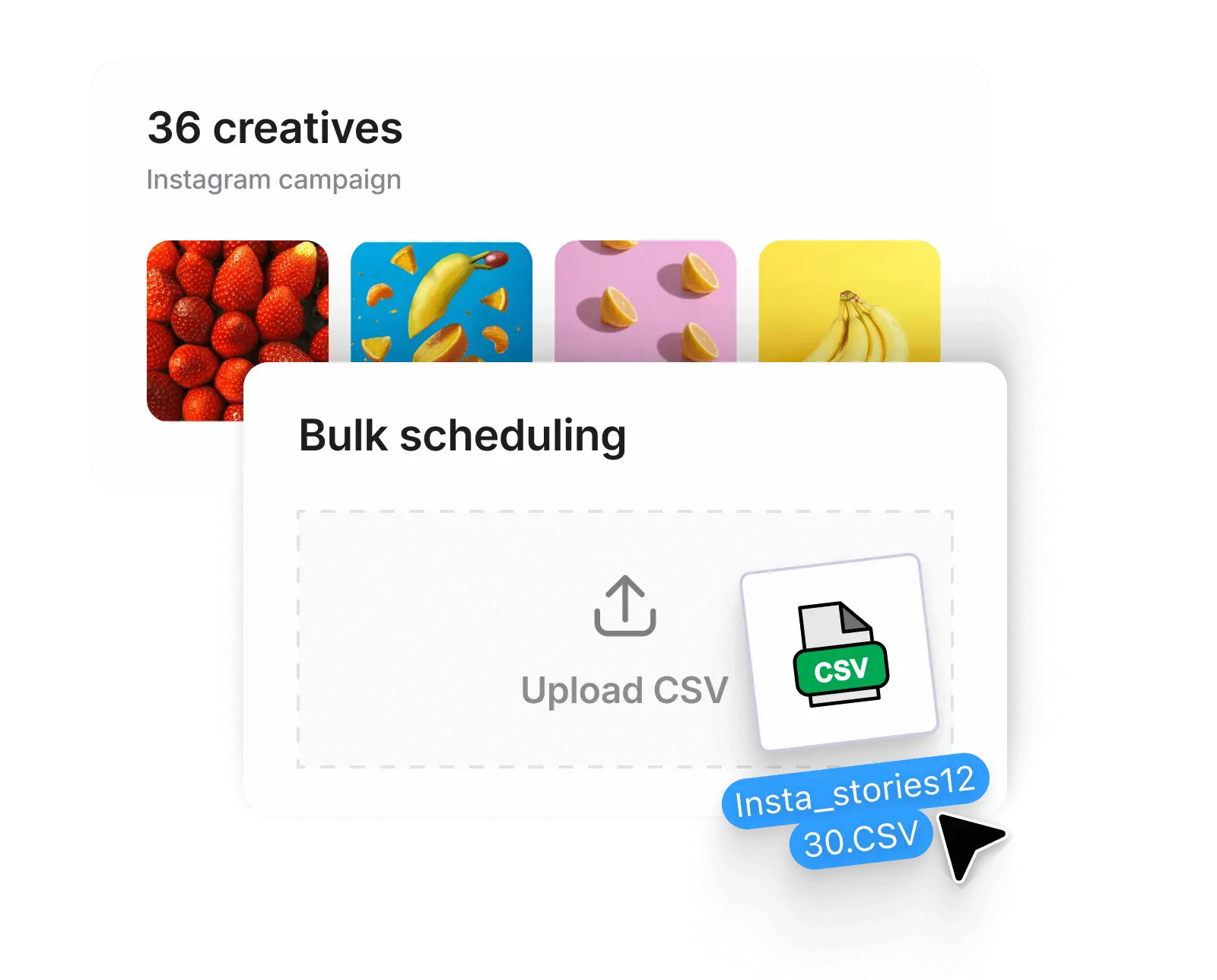 Bulk scheduling