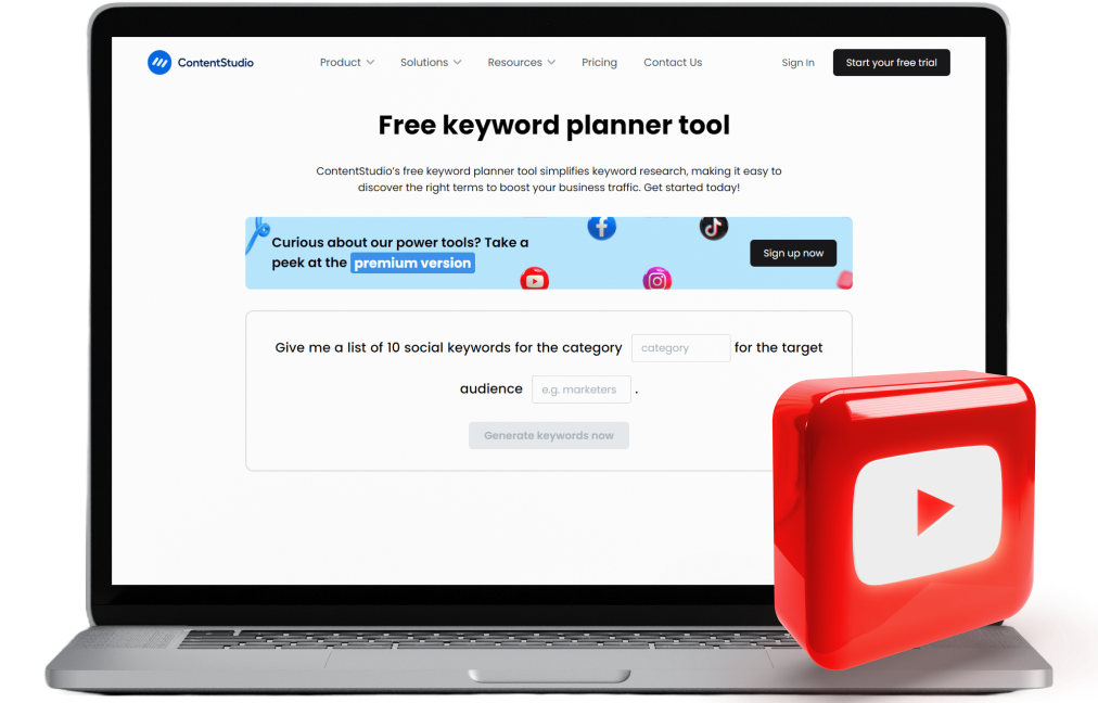 Keyword Planner Tool