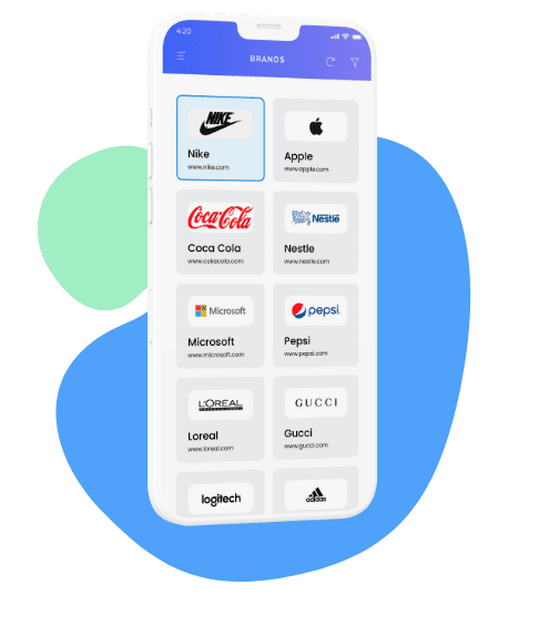 switch brands - contentstudio mobile app