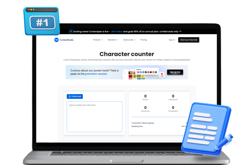 Character counter