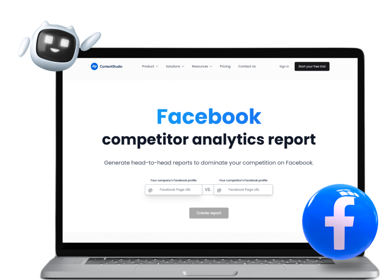 Facebook competitor analytics