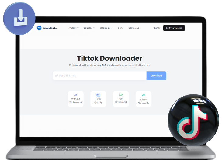 TikTok video downloader