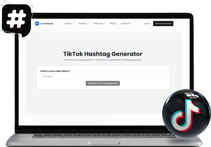 TikTok hashtag generator