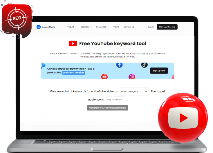 YouTube keyword tool